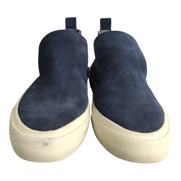 Seavees Huntington Middie Sneakers Womens Sz 10 Blue Leather Suede Slip-On Shoes - Picture 5 of 10